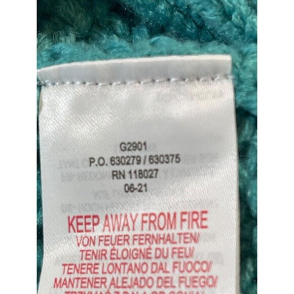 Mini Boden Girl's Brook Blue Cable Cardigan SIZE-9-10Y - Picture 6 of 9